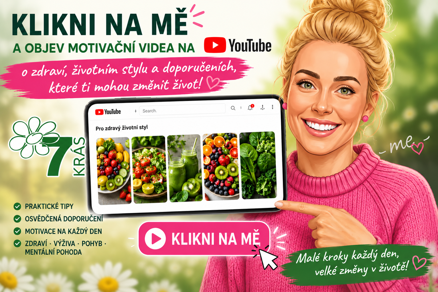 Klini na mě pro shlédnutí mých videí